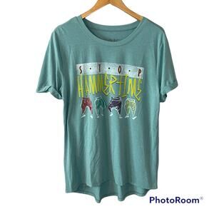 Lyric Culture Stop Hammertime Hi Low Graphic Tshirt size XXL